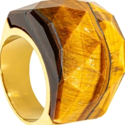 New Bijou Brigitte Anello - Brown Gem