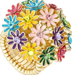 Outlet Bijou Brigitte Anello - Colorful Bouquet