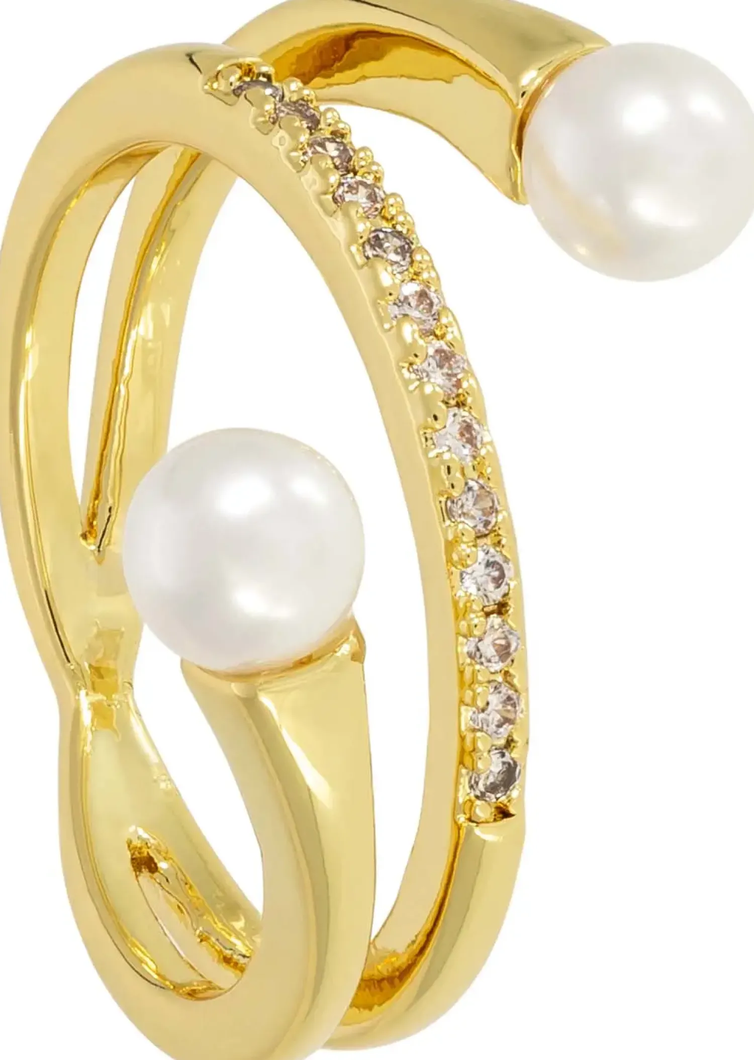 New Bijou Brigitte Anello - Cute Pearls