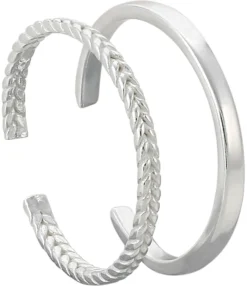 Online Bijou Brigitte Anello da piede - Silver Pair