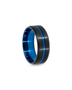 New Bijou Brigitte Anello da uomo - Blue Line