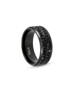 New Bijou Brigitte Anello da uomo - Dark Sparkle