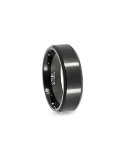 Sale Bijou Brigitte Anello da uomo - Simply Black