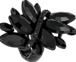 Discount Bijou Brigitte Anello - Floral Rhinestones