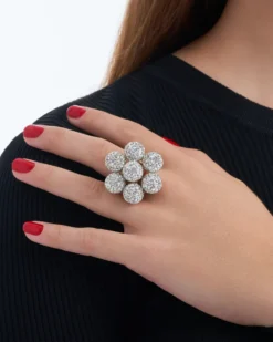 New Bijou Brigitte Anello - Flower Sparkle