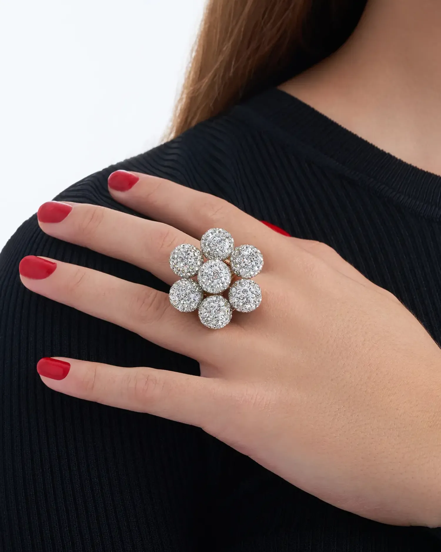 New Bijou Brigitte Anello - Flower Sparkle