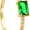 Sale Bijou Brigitte Anello - Green Rectangle