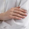 Online Bijou Brigitte Anello in vero argento - Cuddling Moon