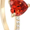 Discount Bijou Brigitte Anello - Red Heart