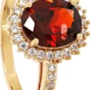 Bijou Brigitte Anello - Red Oval