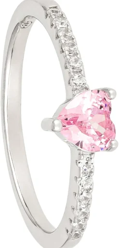 Sale Bijou Brigitte Anello - Rosa Heart