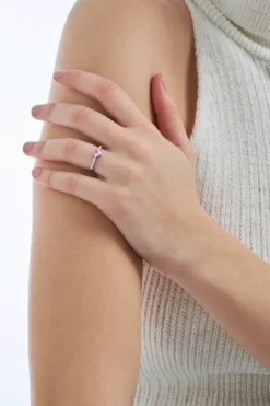 Sale Bijou Brigitte Anello - Rosa Heart