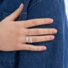 Sale Bijou Brigitte Anello - Silver Flow
