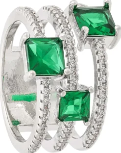 Clearance Bijou Brigitte Anello - Silver Rows