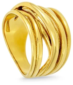 New Bijou Brigitte Anello - Steel Circle