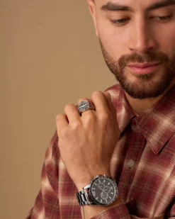 Hot Bijou Brigitte Anello - Steel Compass