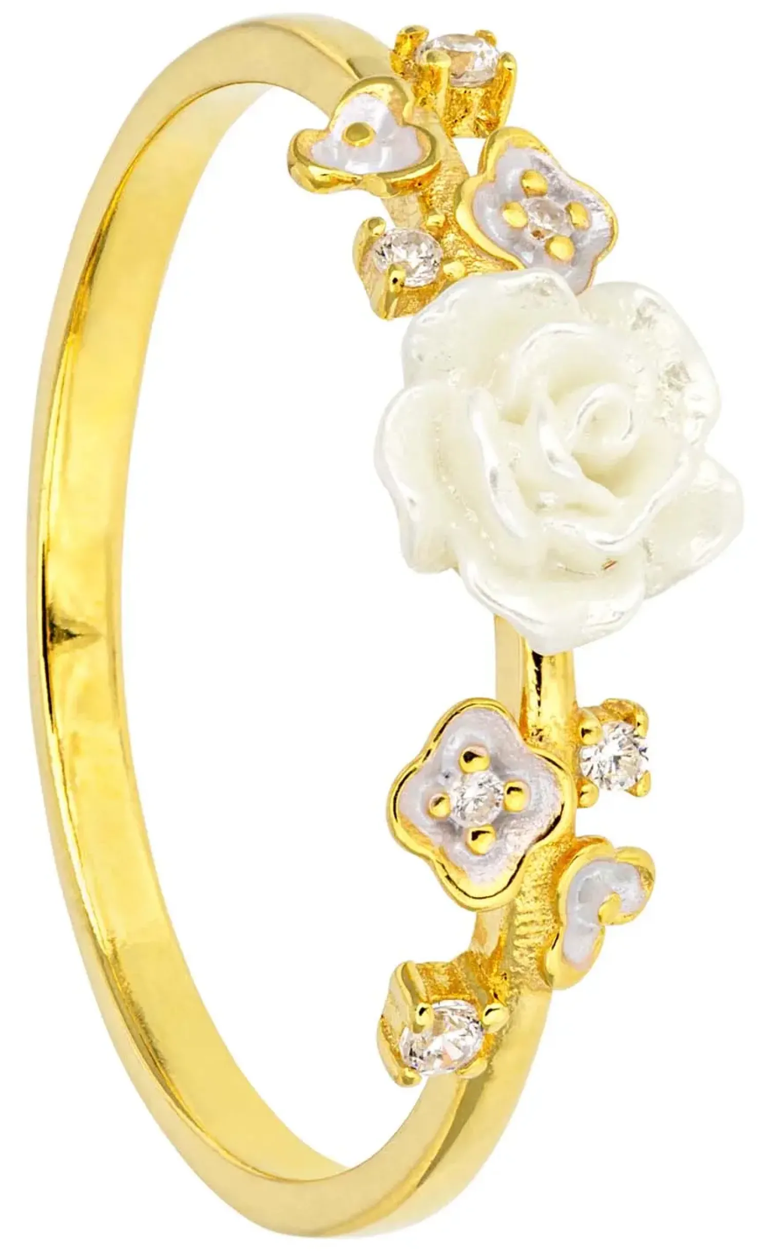 Best Bijou Brigitte Anello - White Rose