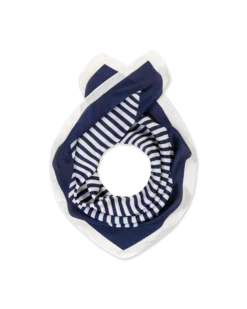 Best Bijou Brigitte Bandana - Navy Stripes