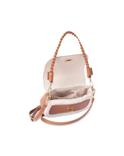 Clearance Bijou Brigitte Borsetta - Beige Teddy