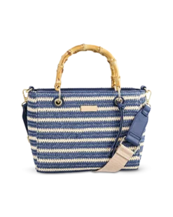 Discount Bijou Brigitte Borsetta - Blue Bamboo