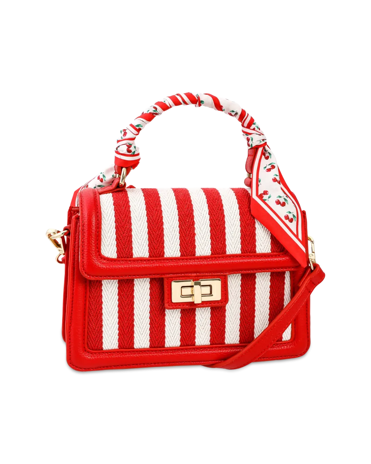 Best Bijou Brigitte Borsetta - Cherry Stripes