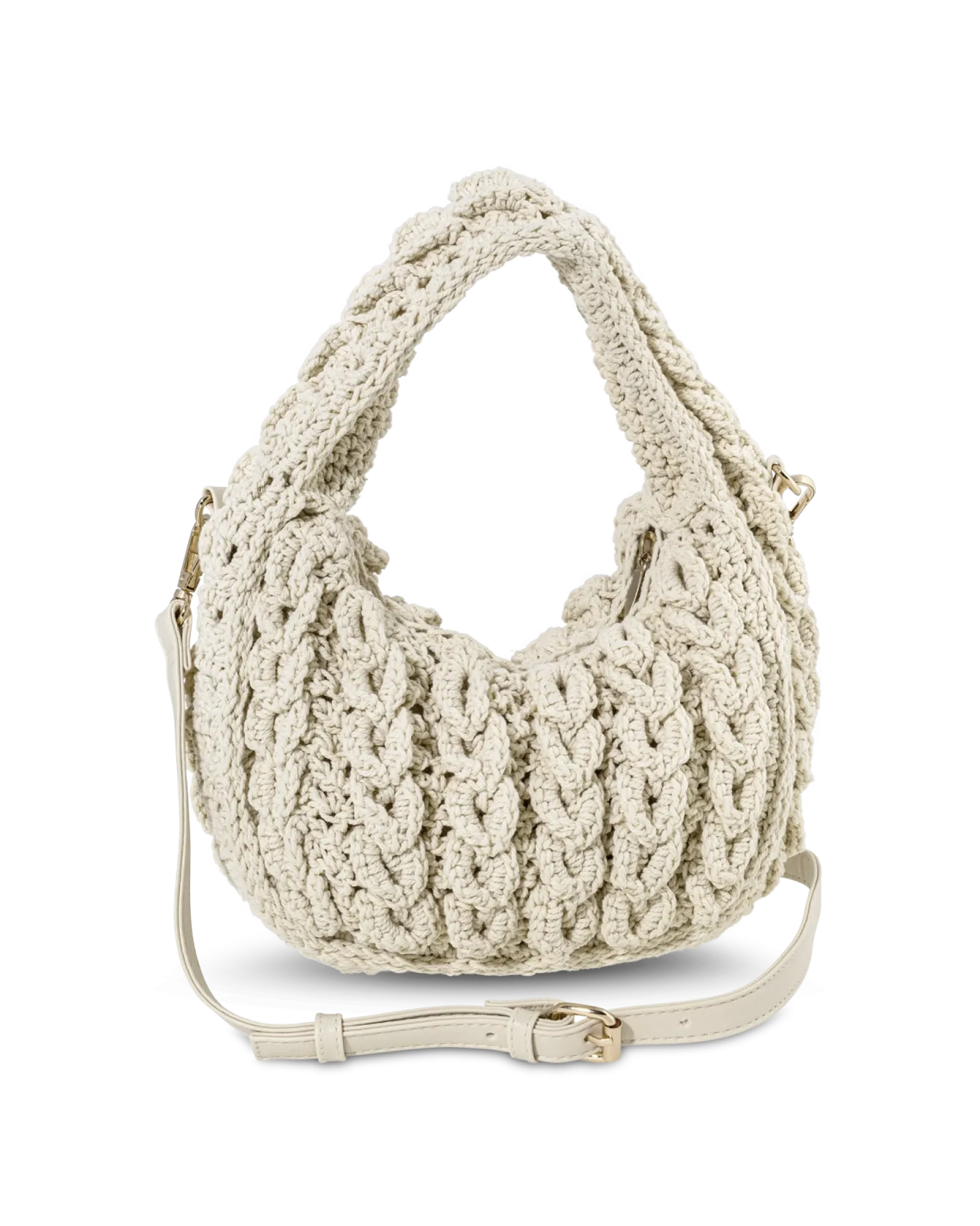 Outlet Bijou Brigitte Borsetta - Ivory Crochet