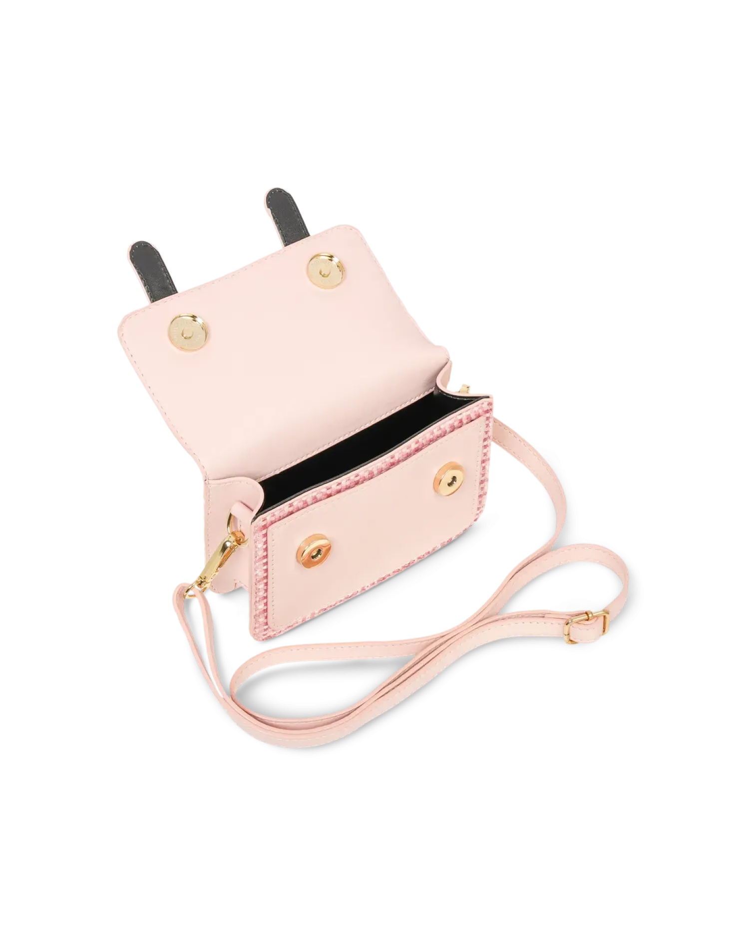 Clearance Bijou Brigitte Borsetta per bambini - Pink Checked