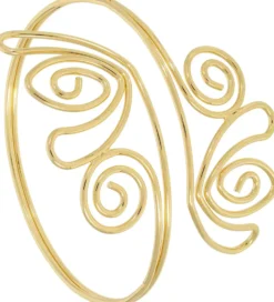 Discount Bijou Brigitte Bracciale da braccio - Golden Squiggle