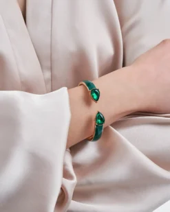 Best Bijou Brigitte Bracciale - Emerald Gleam