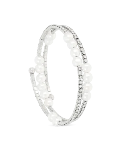 Outlet Bijou Brigitte Bracciale - Gleaming Pearls