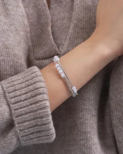 Outlet Bijou Brigitte Bracciale - Gleaming Pearls