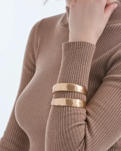 Discount Bijou Brigitte Bracciale - Golden Satin