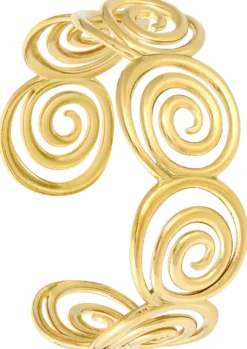 Discount Bijou Brigitte Bracciale - Golden Swirl