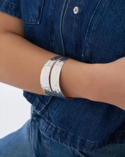 Outlet Bijou Brigitte Bracciale - Hammered Double