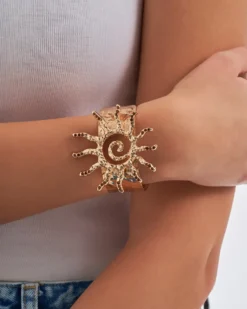 Clearance Bijou Brigitte Bracciale - Hammered Sun
