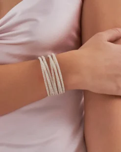 Online Bijou Brigitte Bracciale - Sparkling Mesh