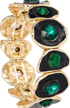 Discount Bijou Brigitte Braccialetto - Asymmetrical Emerald