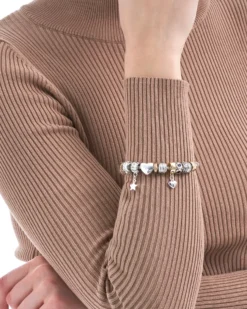 Best Bijou Brigitte Braccialetto - Beads Silver/Gold