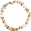 Hot Bijou Brigitte Braccialetto - Beige Shells