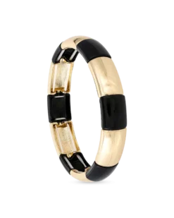 Sale Bijou Brigitte Braccialetto - Black Stripes