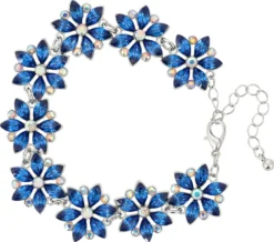 Bijou Brigitte Braccialetto - Blue Flower