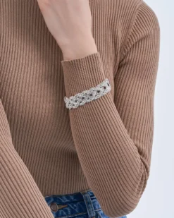 Clearance Bijou Brigitte Braccialetto - Braided Sparkle
