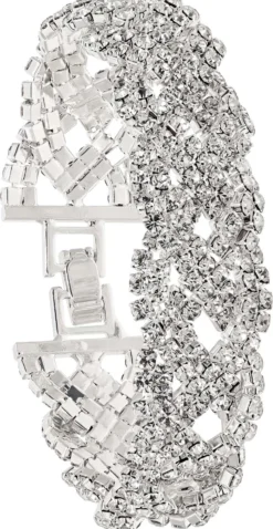 Clearance Bijou Brigitte Braccialetto - Braided Sparkle