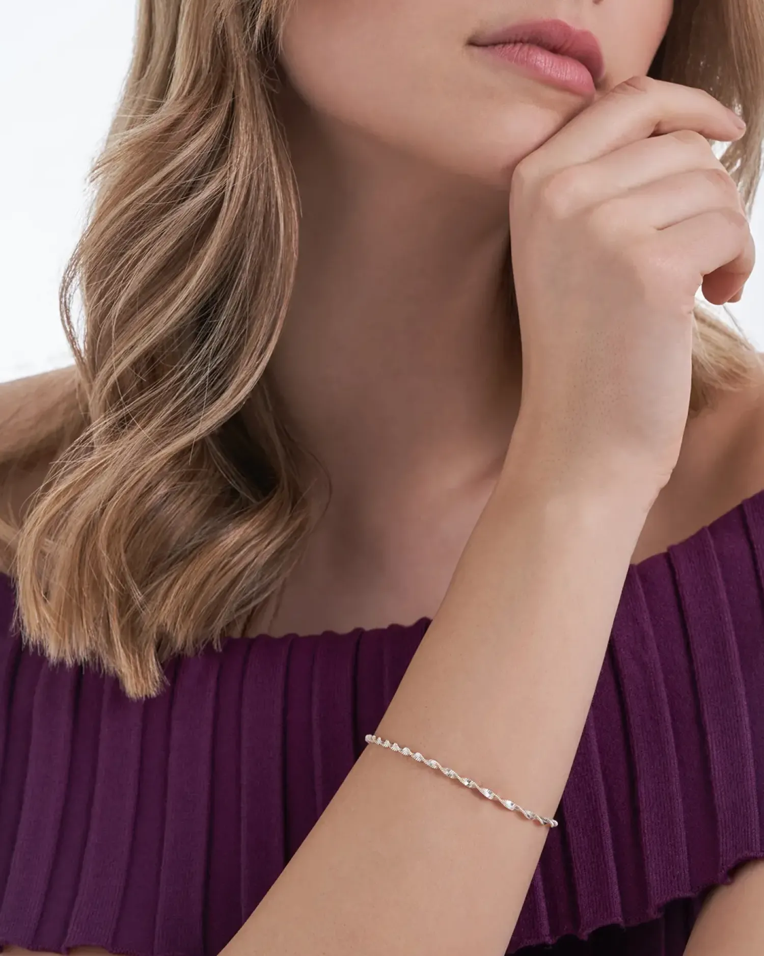 Discount Bijou Brigitte Braccialetto - Bright Silver