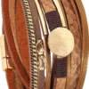 Outlet Bijou Brigitte Braccialetto - Brown Nature