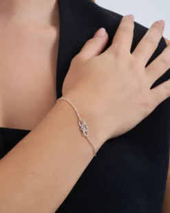 Discount Bijou Brigitte Braccialetto con ciondolo - Infinity Heart