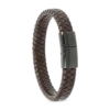 Clearance Bijou Brigitte Braccialetto da uomo - Braided Leather