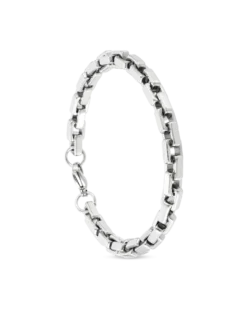 Bijou Brigitte Braccialetto da uomo - Pure Steel
