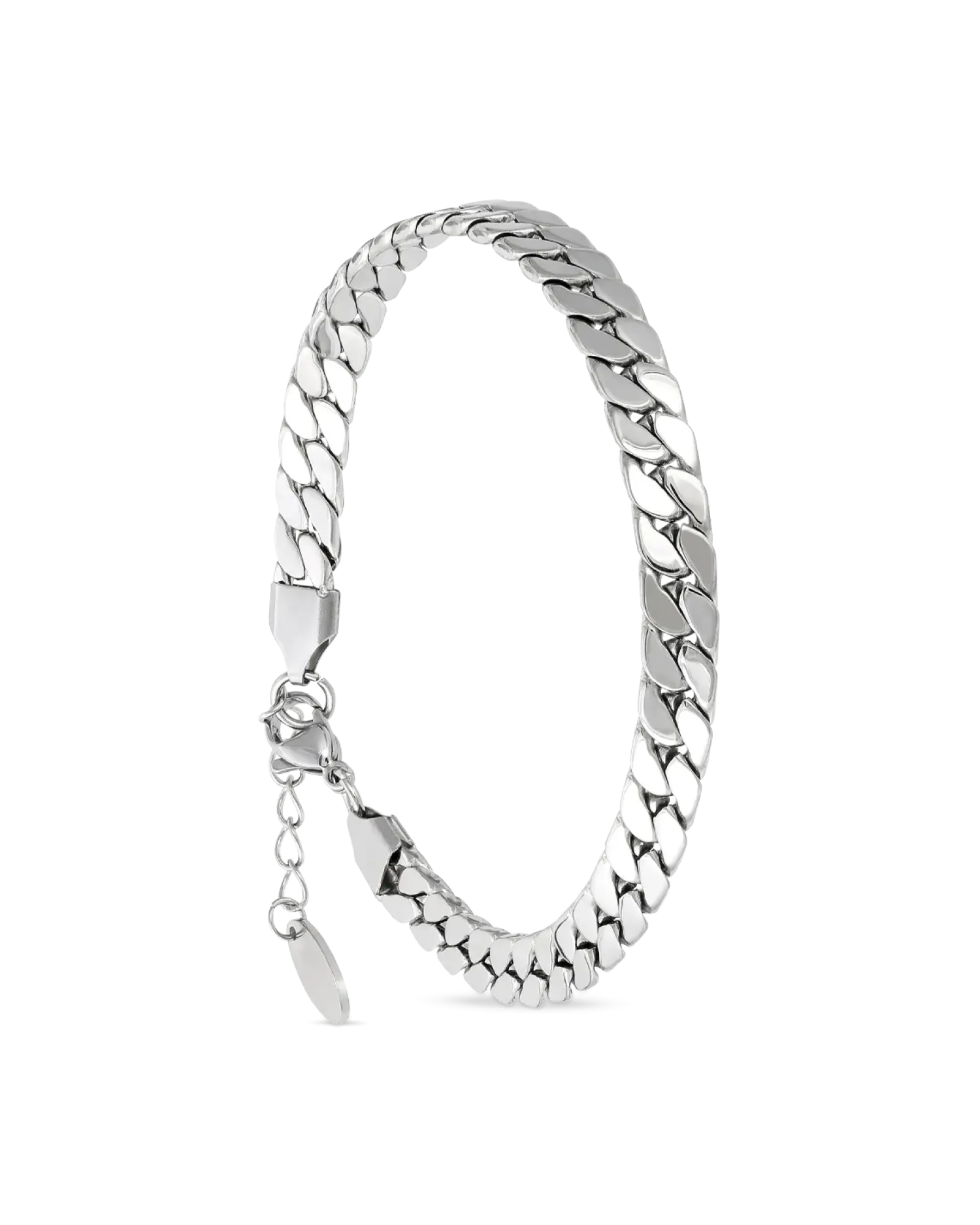 Best Bijou Brigitte Braccialetto da uomo - Silver Moment