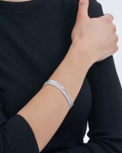 Bijou Brigitte Braccialetto - Elegant Silver